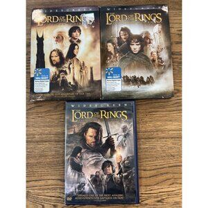 The Lord Of The Rings Trilogy Widescreen DVD Set The Two Towers